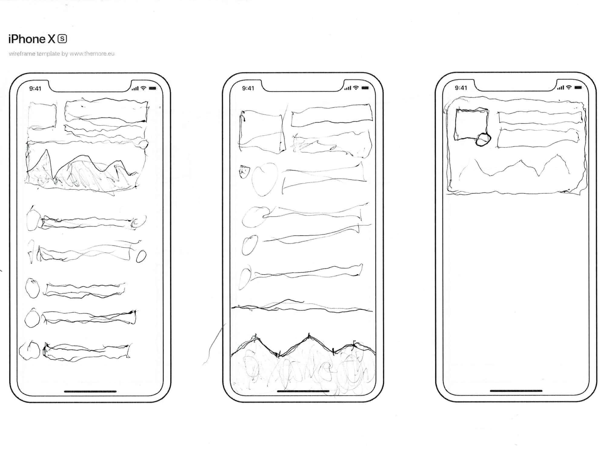 Early-stage of the insights page UI